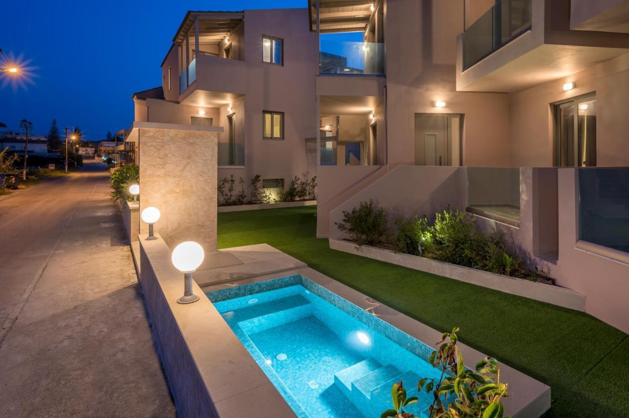 Aegean Breeze Luxury Apartments Maleme Esterno foto